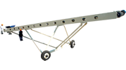 Transportador radial de 30" por 18 mts, apilable